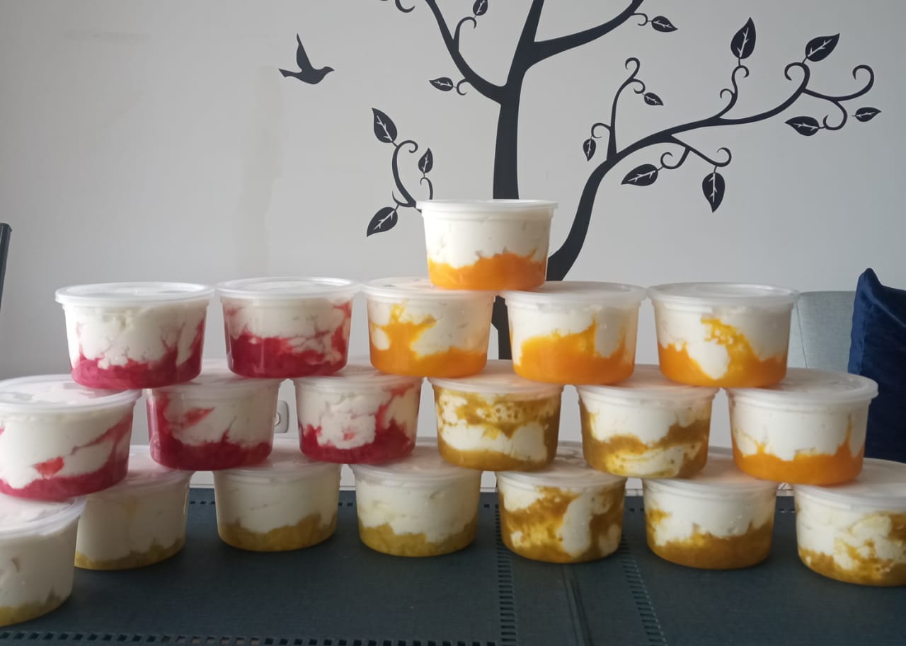 YOGUR GRIEGO ARTESANAL - 175 g - Sabor LIMONADA DE COCO