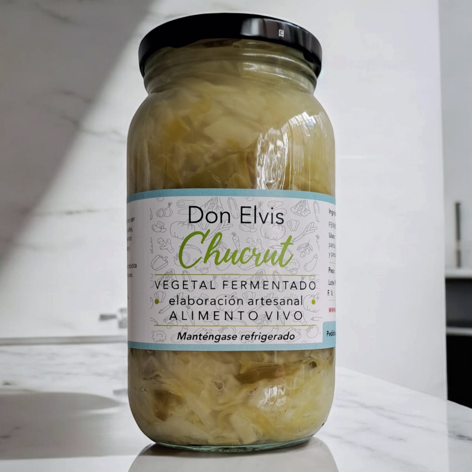 CHUCRUT CLÁSICO DON ELVIS 450 GRAMOS