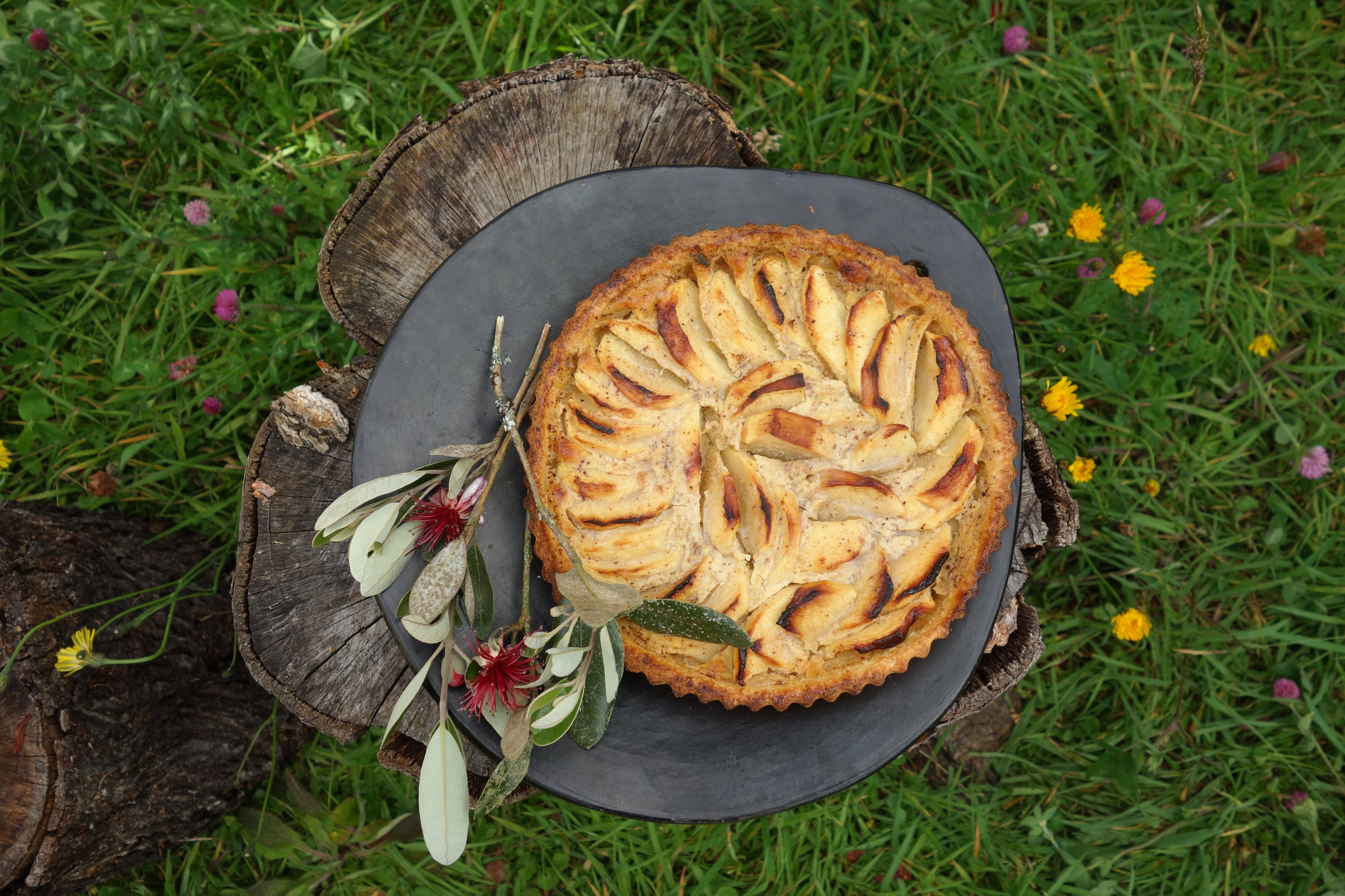TARTA DE MANZANA - 4 a 6 porciones