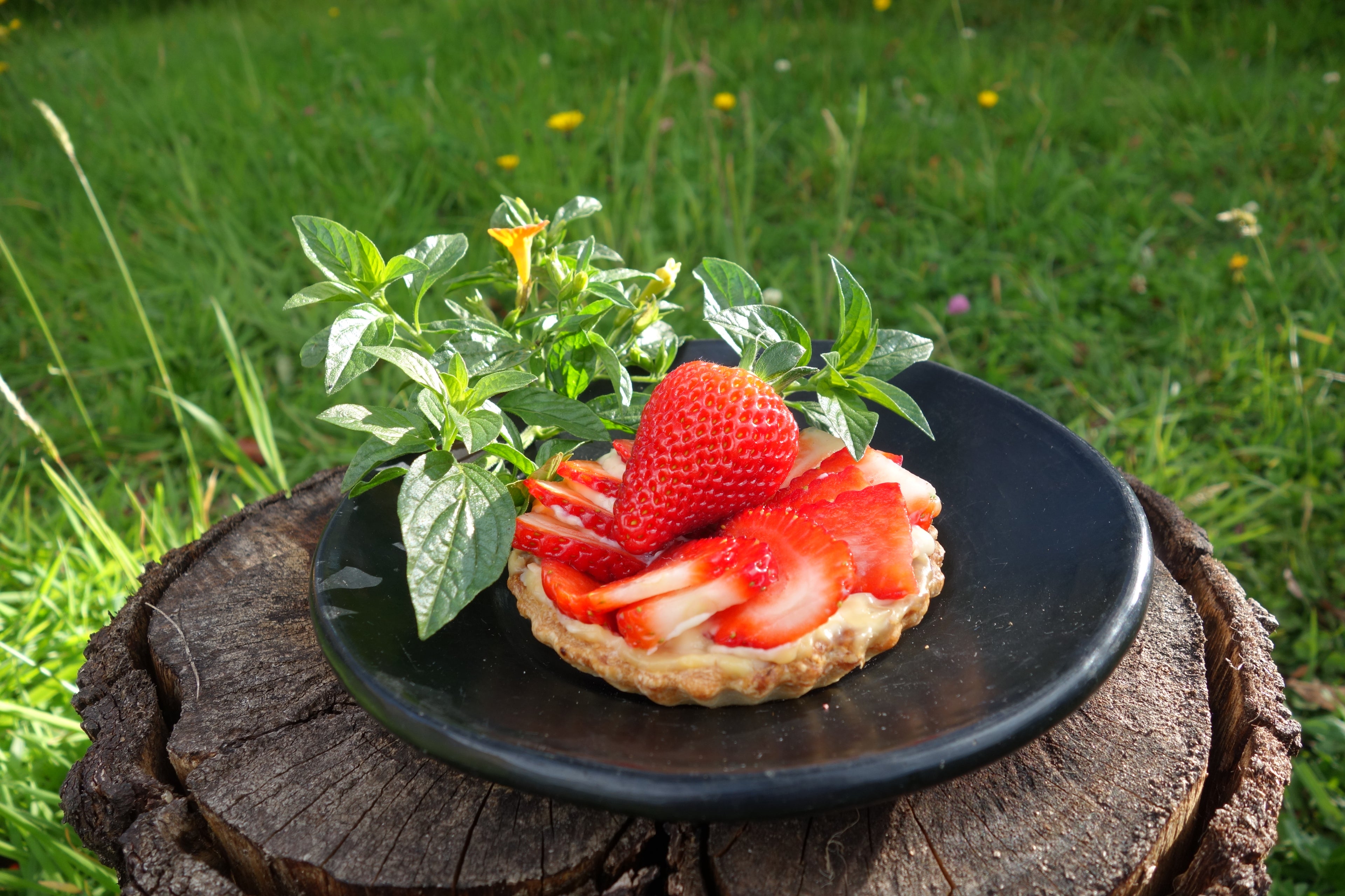 TARTALETA DE FRESA - INDIVIDUAL