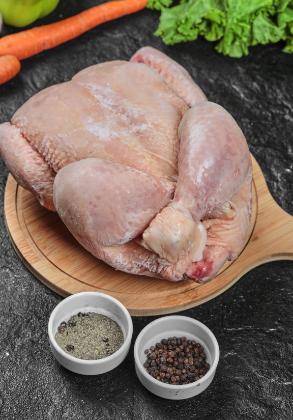 POLLO CRIOLLO ENTERO  - 2000 a 2500 gr