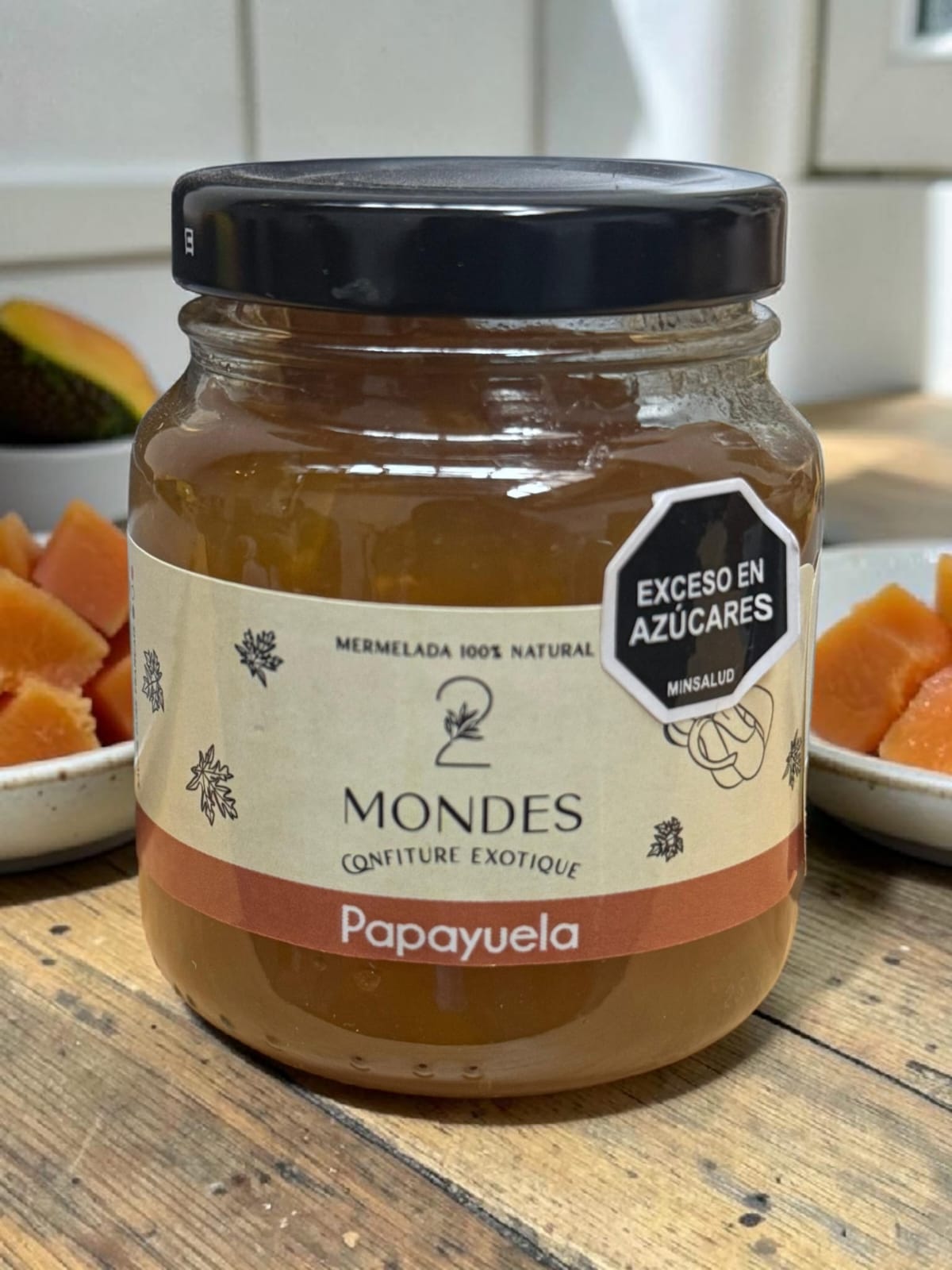 MERMELADA NATURAL DE PAPAYUELA  - 130 gr