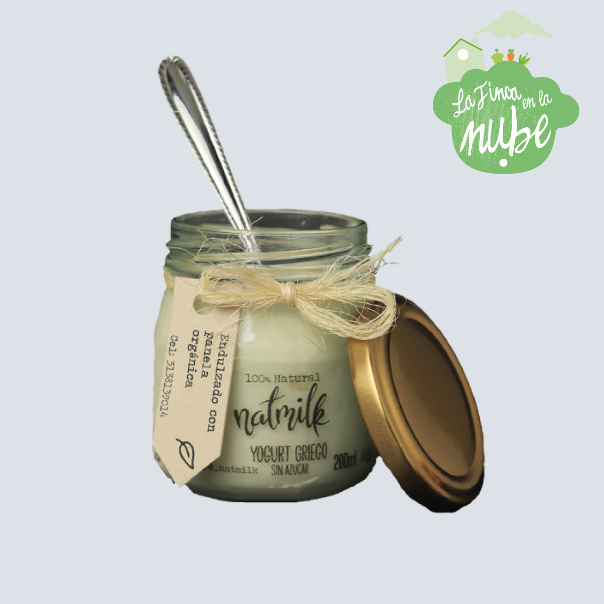 YOGUR GRIEGO SIN AZÚCAR 200 ML