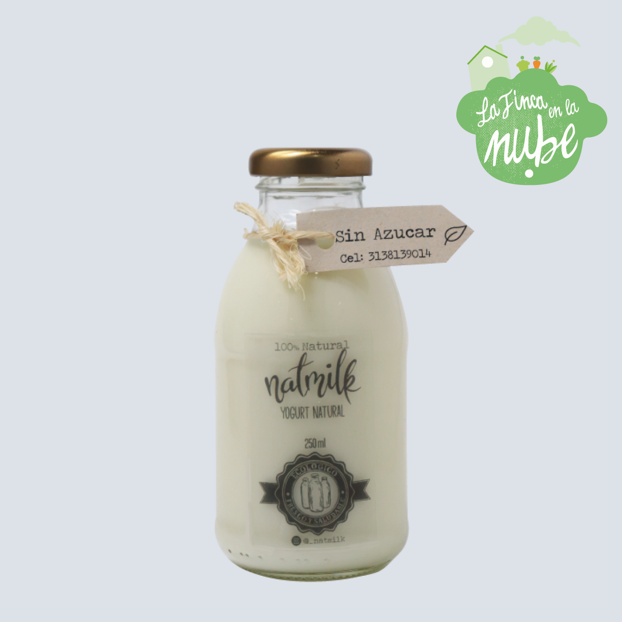 YOGUR NATURAL SIN AZÚCAR 250 mL