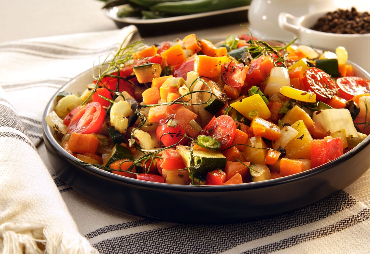 RATATOUILLE ARTESANAL ORGÁNICA (receta de la finca) 1 L 4 porciones